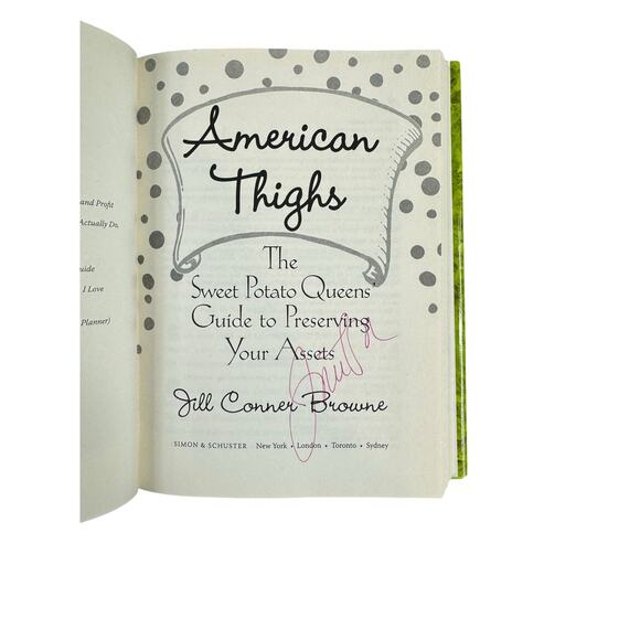 American Thighs by Jill Conner Browne (Hardcover) (Autographed) - Picture 9 of 11